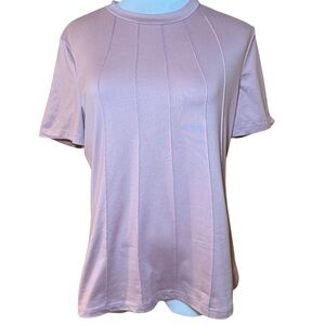 NWOT | Chic Mauve Short Sleeve Women's Top | Size S